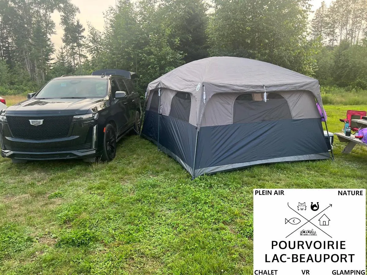 Terrain Camping Pourvoirie Lac-Beauport Québec Kanada